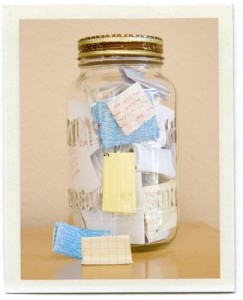 gratitude jar